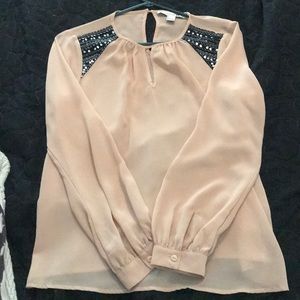 Forever 21 pink blouse